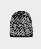 G59 MILIGRAM KNIT SWEATER (GREY PATTERN)