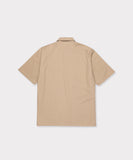 FIVENINE FACTORY HALF ZIP SHIRT (SAND)