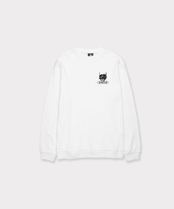 G59 THERMAL LOGO LONGSLEEVE (WHITE)