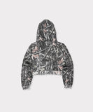 G59 LOGO WOMENS CROP HOODIE (CAMO)