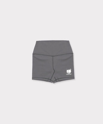 G59 WOMENS BIKER SHORTS (CHARCOAL GREY)